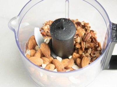 crust ingredients in food processor bowl