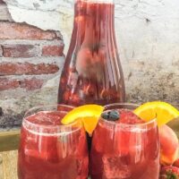 Berry Peach No Alcohol Sangria