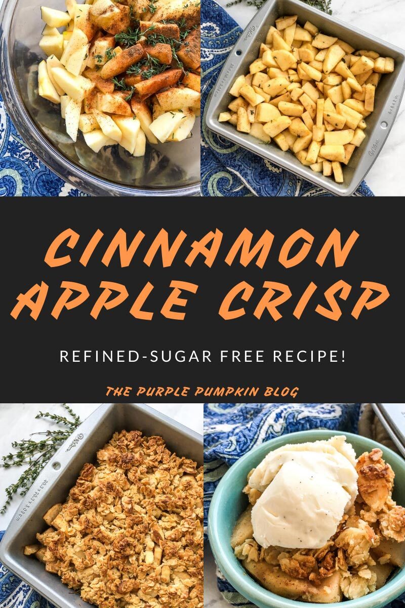 Cinnamon Apple Crisp - Refined-Sugar Free Recipe