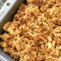 Cinnamon Apple Crisp