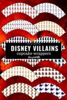 Disney Villains Cupcake Wrappers