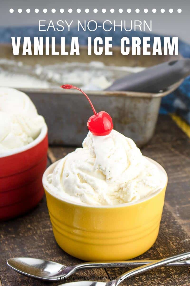 Easy No-Churn Vanilla Ice Cream