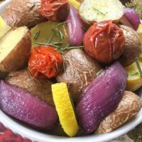 Easy Roasted Rustic Potatoes