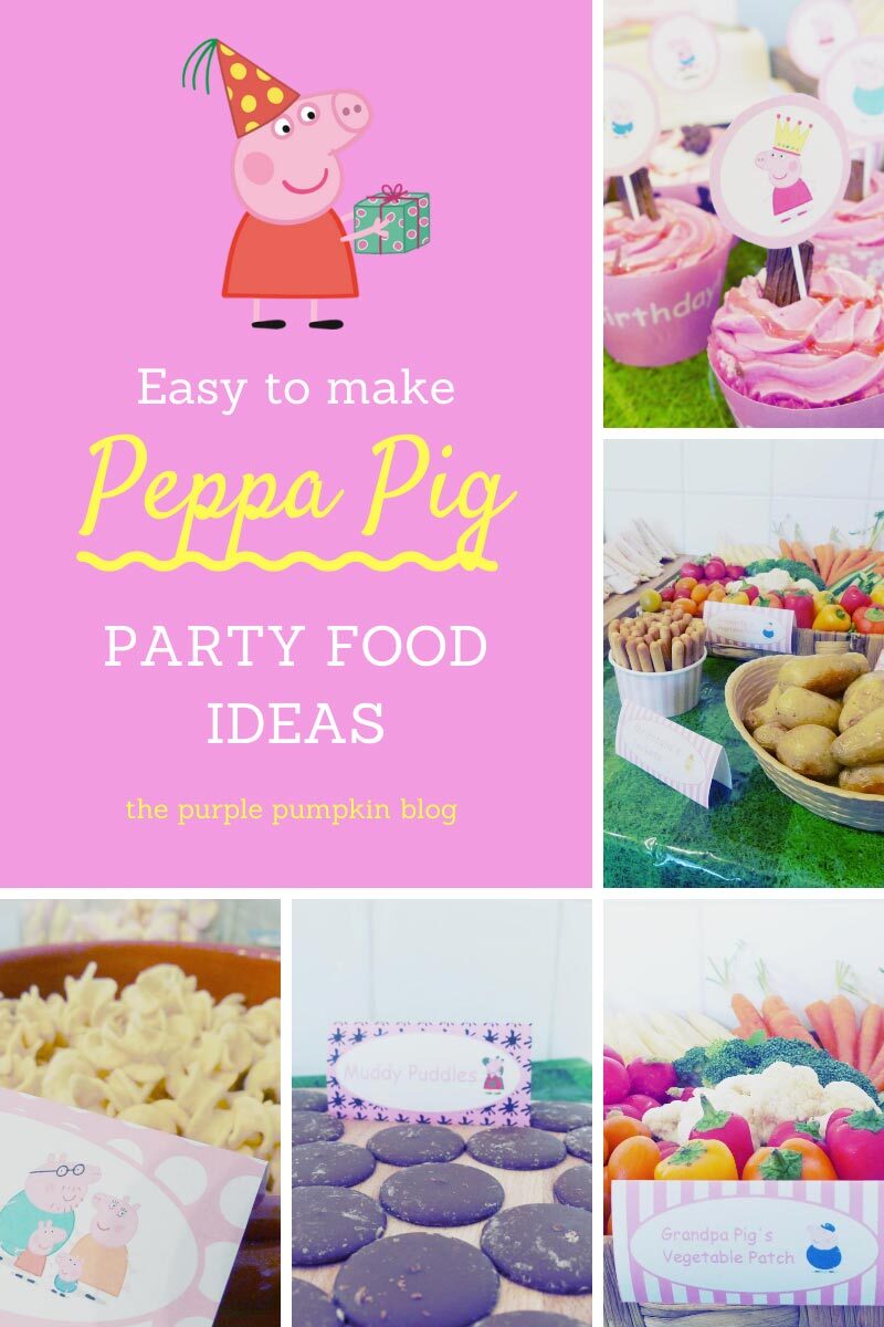 Easy to Make Peppa Pig Party Food Ideas
