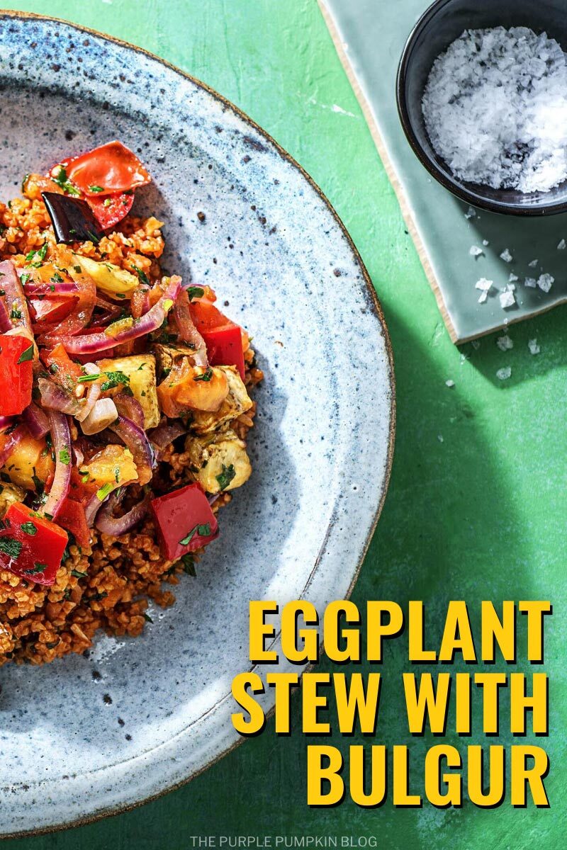 Eggplant Stew with Bulgur