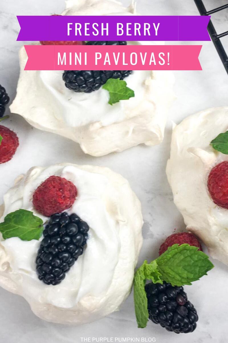 Fresh Berry Mini Pavlovas