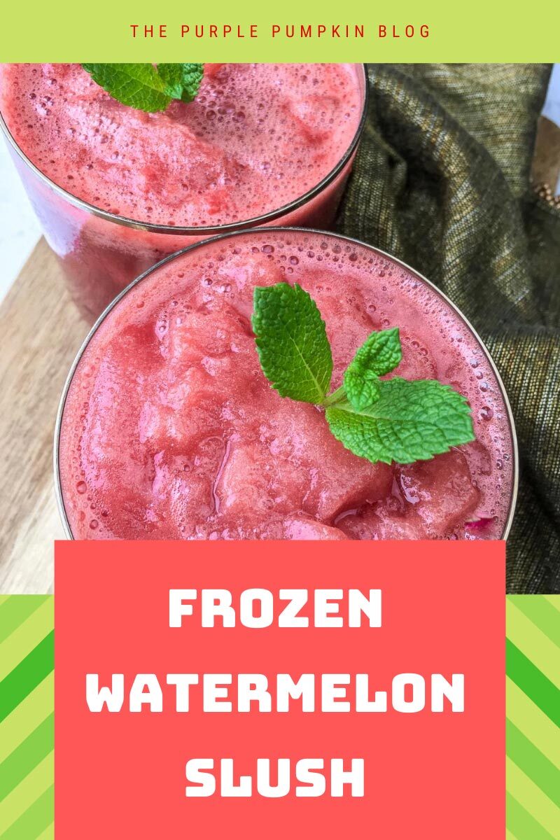 Frozen Watermelon Slush