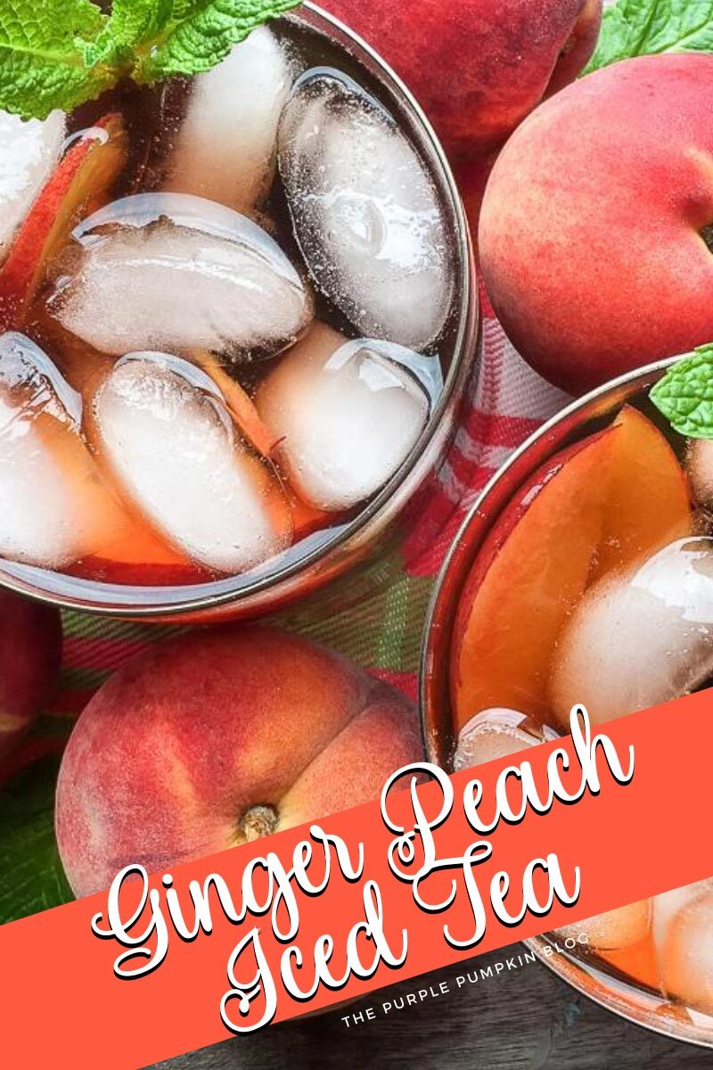 Ginger Peach Iced Tea Recipe