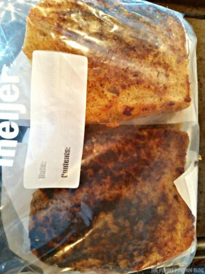 Make-Ahead French Toast sealed in food bag