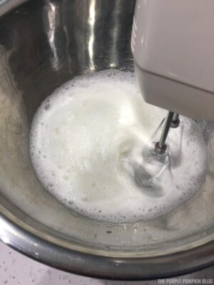 Whisking Egg Whites for Pavlovas