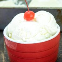 No-Churn Vanilla Ice Cream