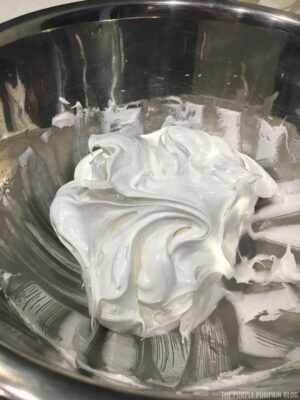 Whisked meringue