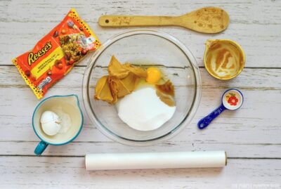 Cookie Ingredients in bowl