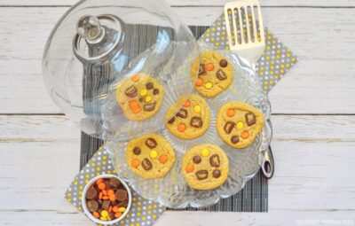 Reese's Peanut Butter Cookies served on a platter