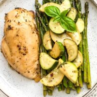 Sheet Pan Chicken & Summer Veggies