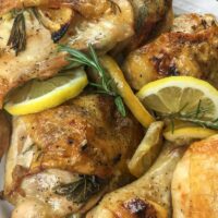 Sheetpan Rosemary Lemon Chicken Recipe