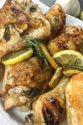 Sheetpan Rosemary Lemon Chicken Recipe
