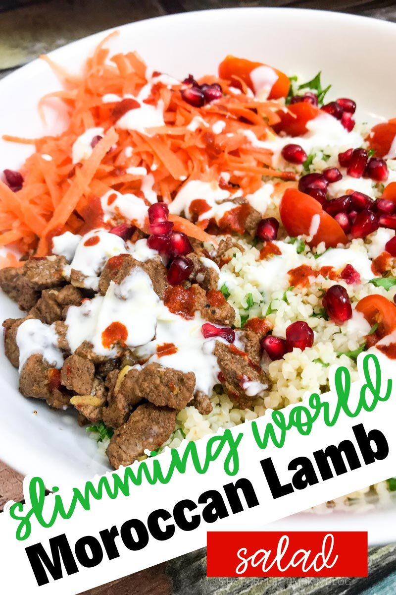 Slimming World Moroccan Lamb Salad