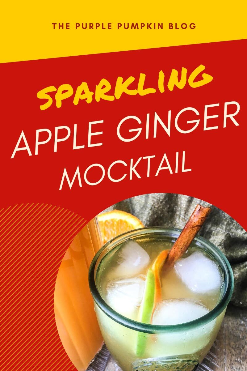 Sparkling Apple Ginger Mocktail