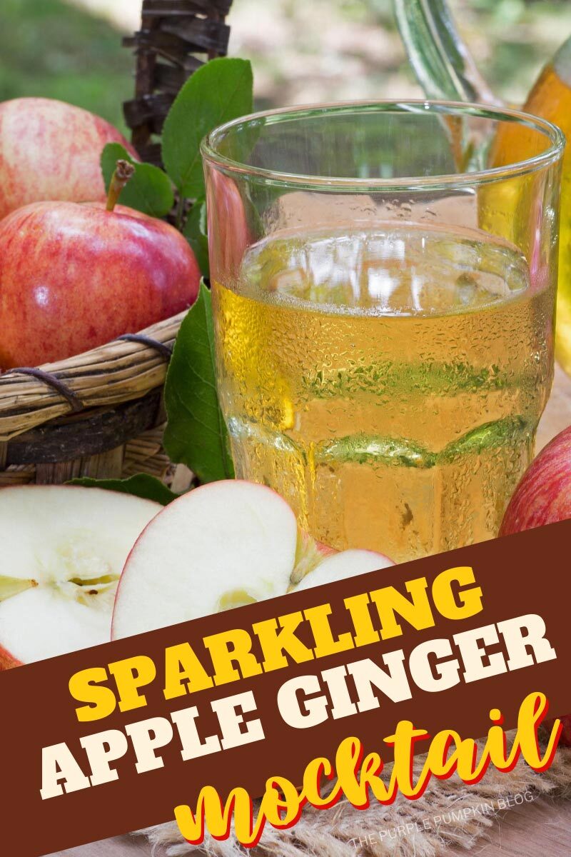 Sparkling Apple Ginger Mocktail