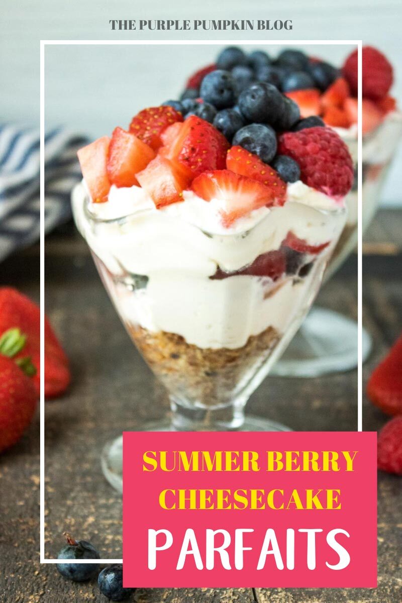 Summer Berry Cheesecake Parfaits