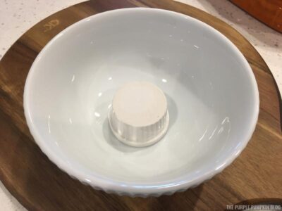 ramekin in bowl