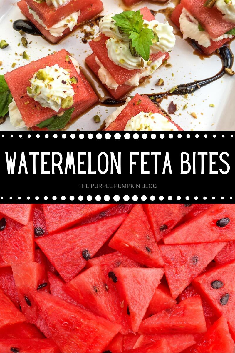 Watermelon Feta Bites