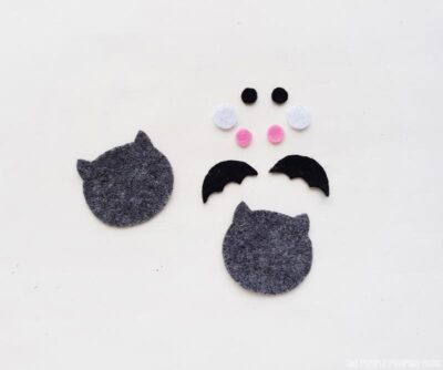 bat felt pieces