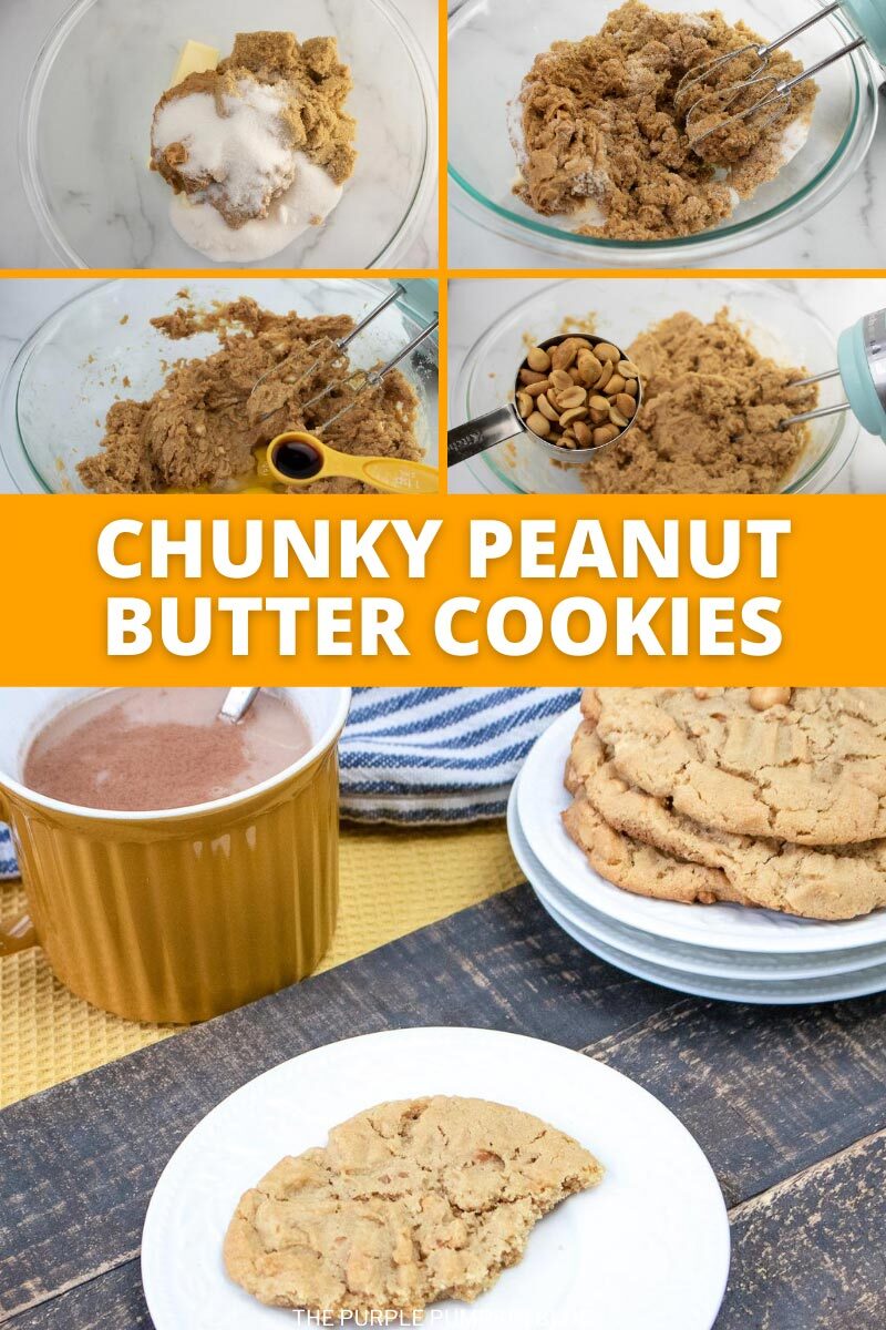 Chunky Peanut Butter Cookies