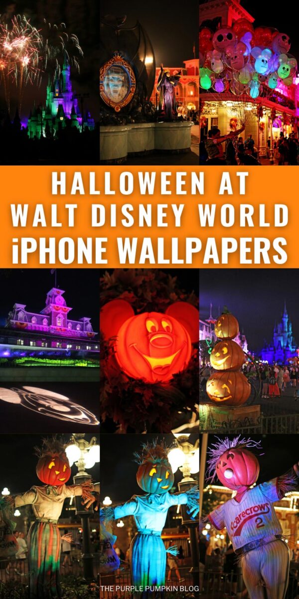 Halloween at Walt Disney World iPhone Wallpapers