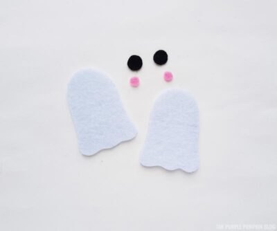 felt ghost pieces