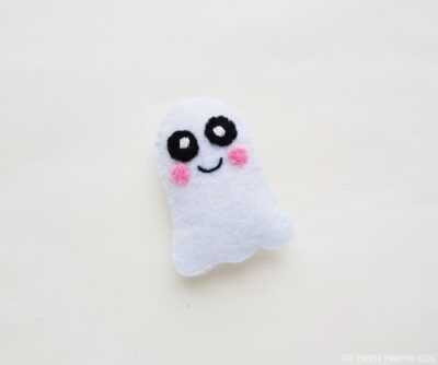 finished ghost plush