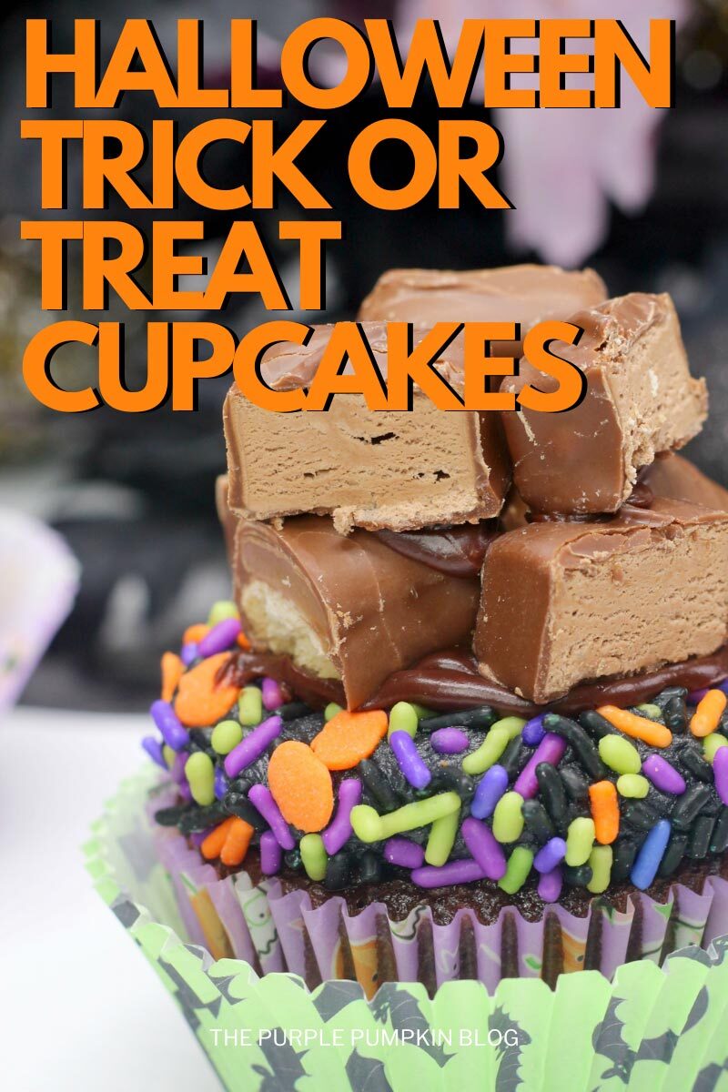 Halloween Trick or Treat Cupcakes
