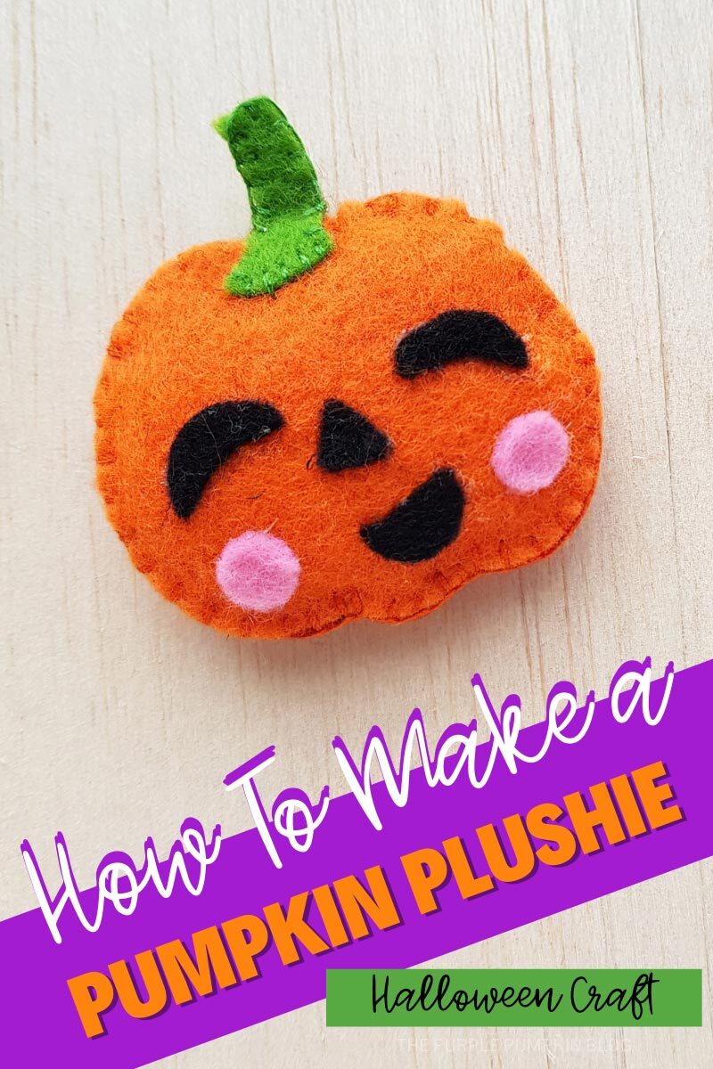 How to Make a Pumpkin Plushie