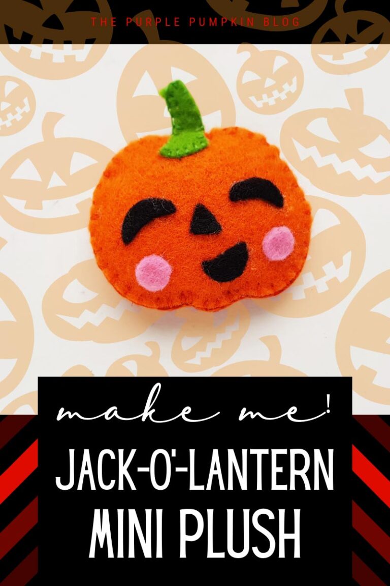 Halloween Felt Pumpkin Plush Craft | Sewing Craft for Halloween!