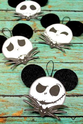 Many Faces of Jack Skellington Craft