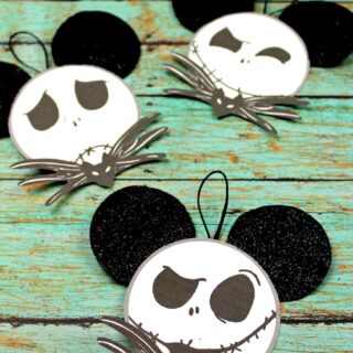 Many Faces of Jack Skellington Craft