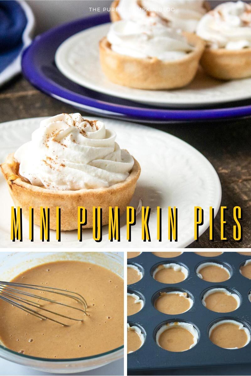 Mini Pumpkin Pies Recipe for Fall