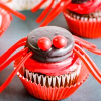 Oreo Spider Cupcakes