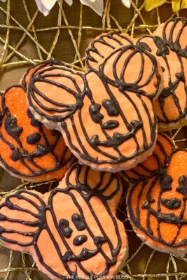 Pumpkin Mickey Rice Krispies Treats