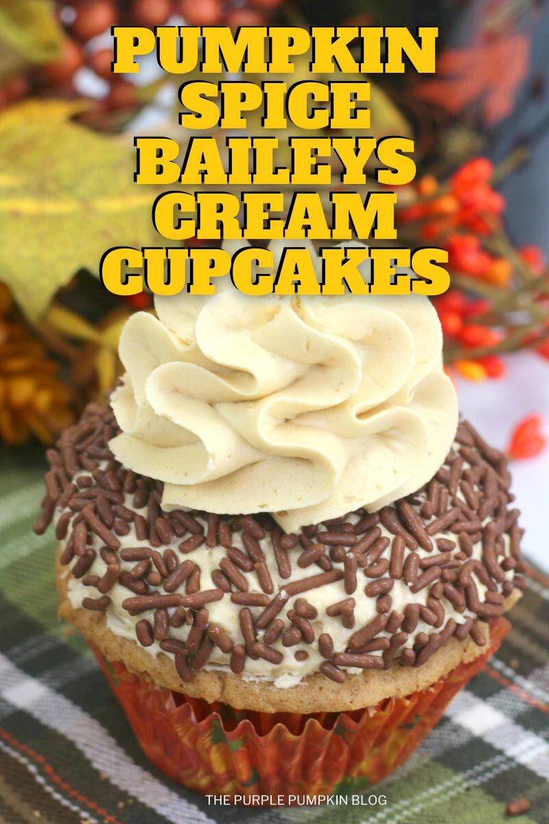 Pumpkin Spice Baileys Cream Cupcakes Recipe