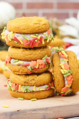 Pumpkin Spice Sandwich Cookies Recipe