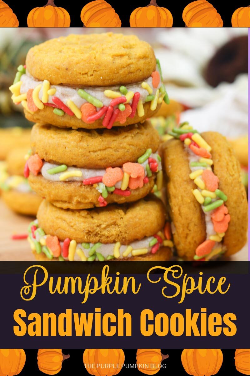 Pumpkin Spice Sandwich Cookies Recipe