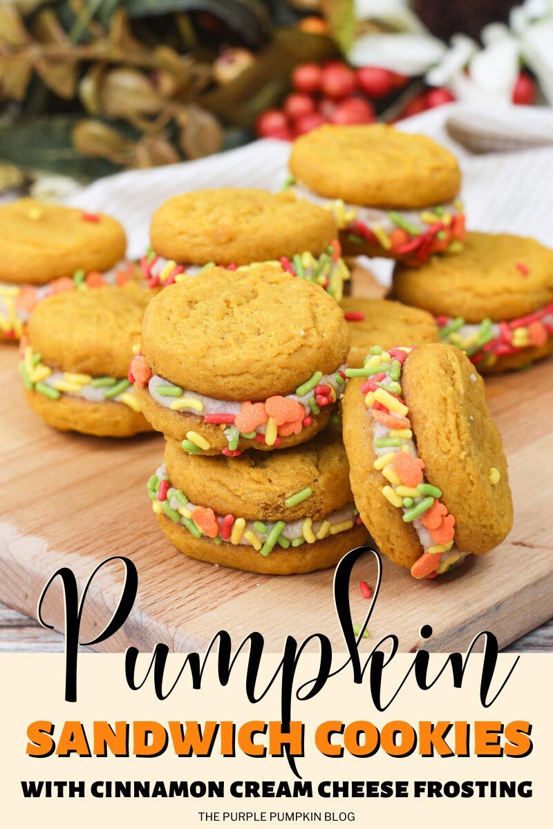 Pumpkin Spice Sandwich Cookies Recipe