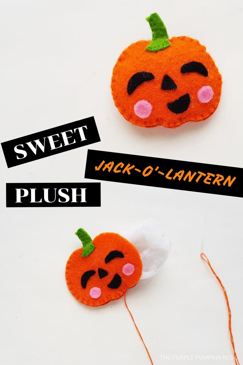Sweet Jack-o'-Lantern Plush