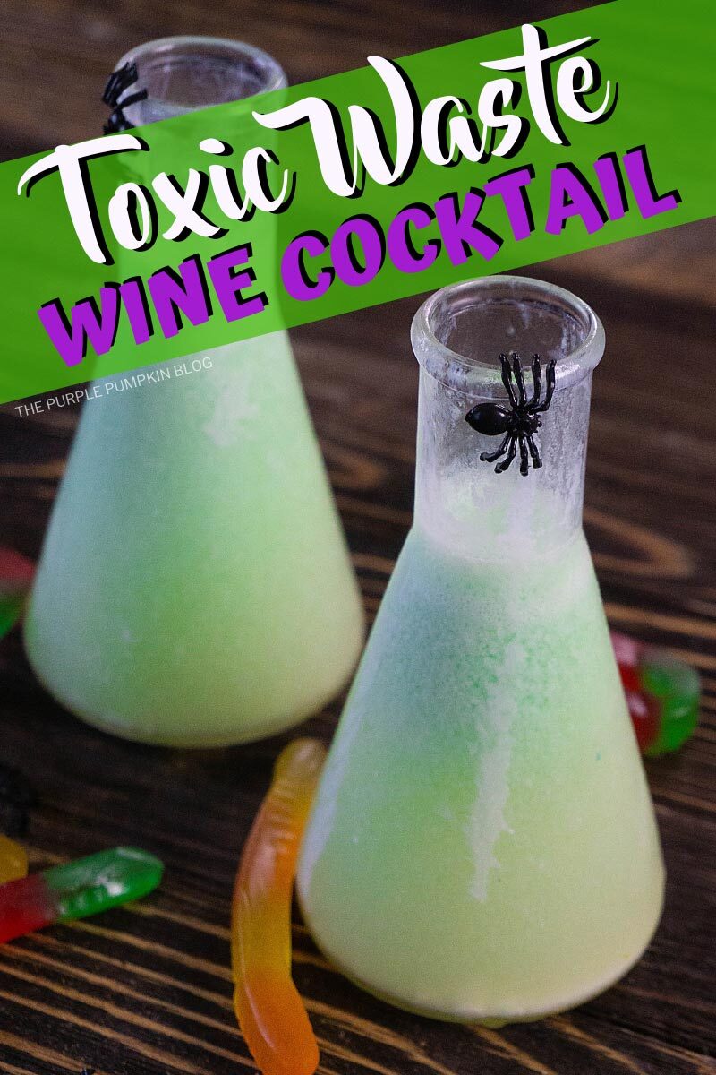 Toxic Waste Wine Cocktail