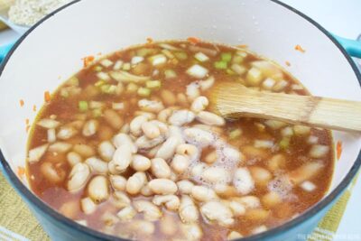 Adding Beans to Minestrone Soup