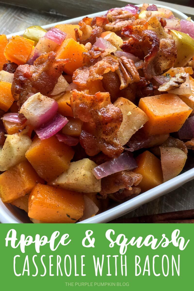 Apple & Squash Casserole with Bacon