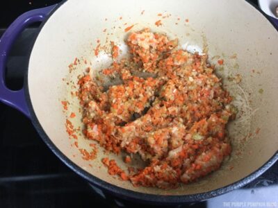 Cooking Soup Vegetables
