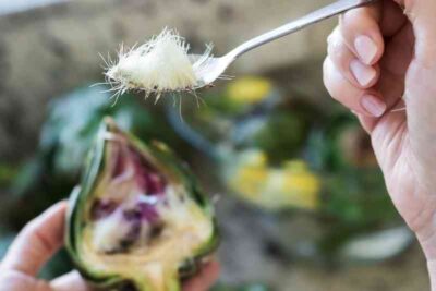 Removing the choke from the artichoke